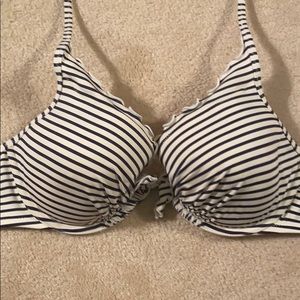 Striped Bikini Top
